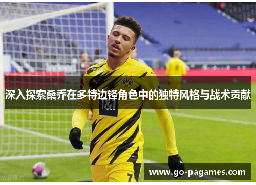 深入探索桑乔在多特边锋角色中的独特风格与战术贡献